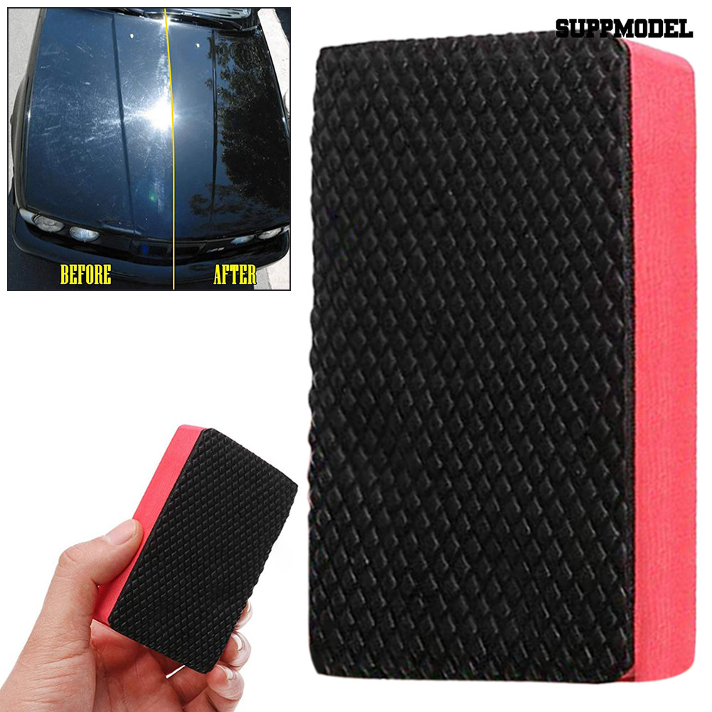 Suppmodel Auto Car Cleaning Wash Sponge Magic Clay Block Polish Pads Eraser Tool
