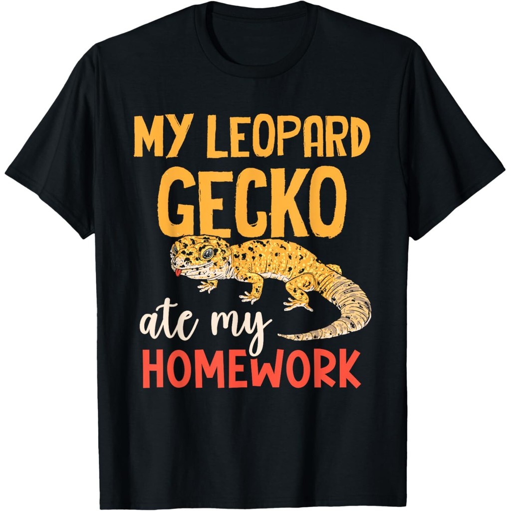 My Leopard Gecko Ate เสื้อยืดตุ๊กแกการบ้านของฉัน