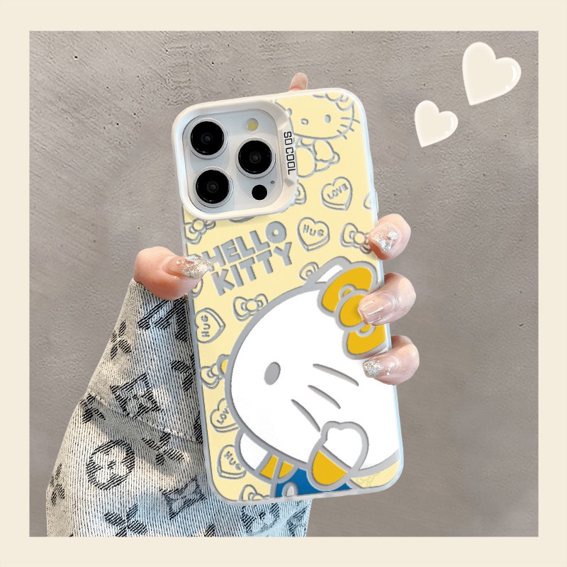 เคส Hellokitty น่ารักสำหรับ Vivo Y17 Y12 Y12S Y30 Y7S Y50 Y100 S10 S10E V23E V23 V25 V27 V29 X60 X70