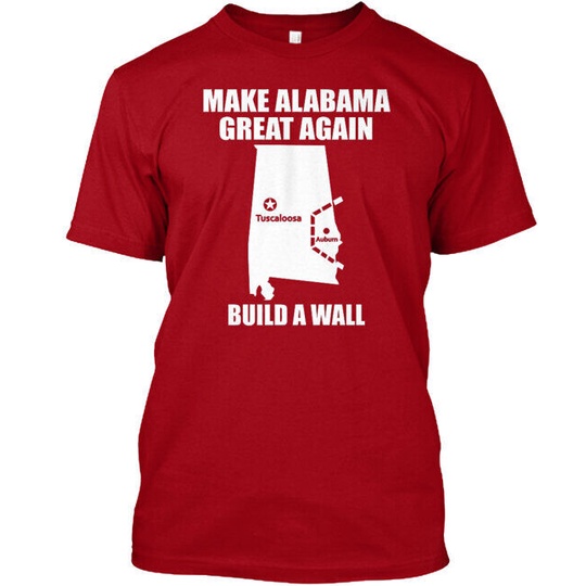 ทําเสื้อยืด Alabama Great Again