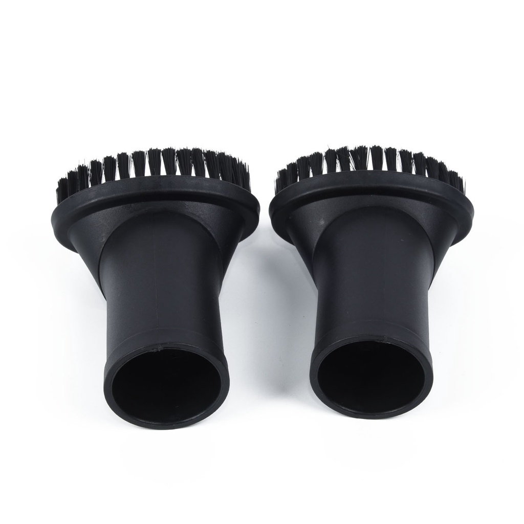 In Stock2pcs เครื่องดูดฝุ่นสีดําสิ่งที่แนบมาแปรงฝุ่นกลมหัวแปรง 35 มม.❀
