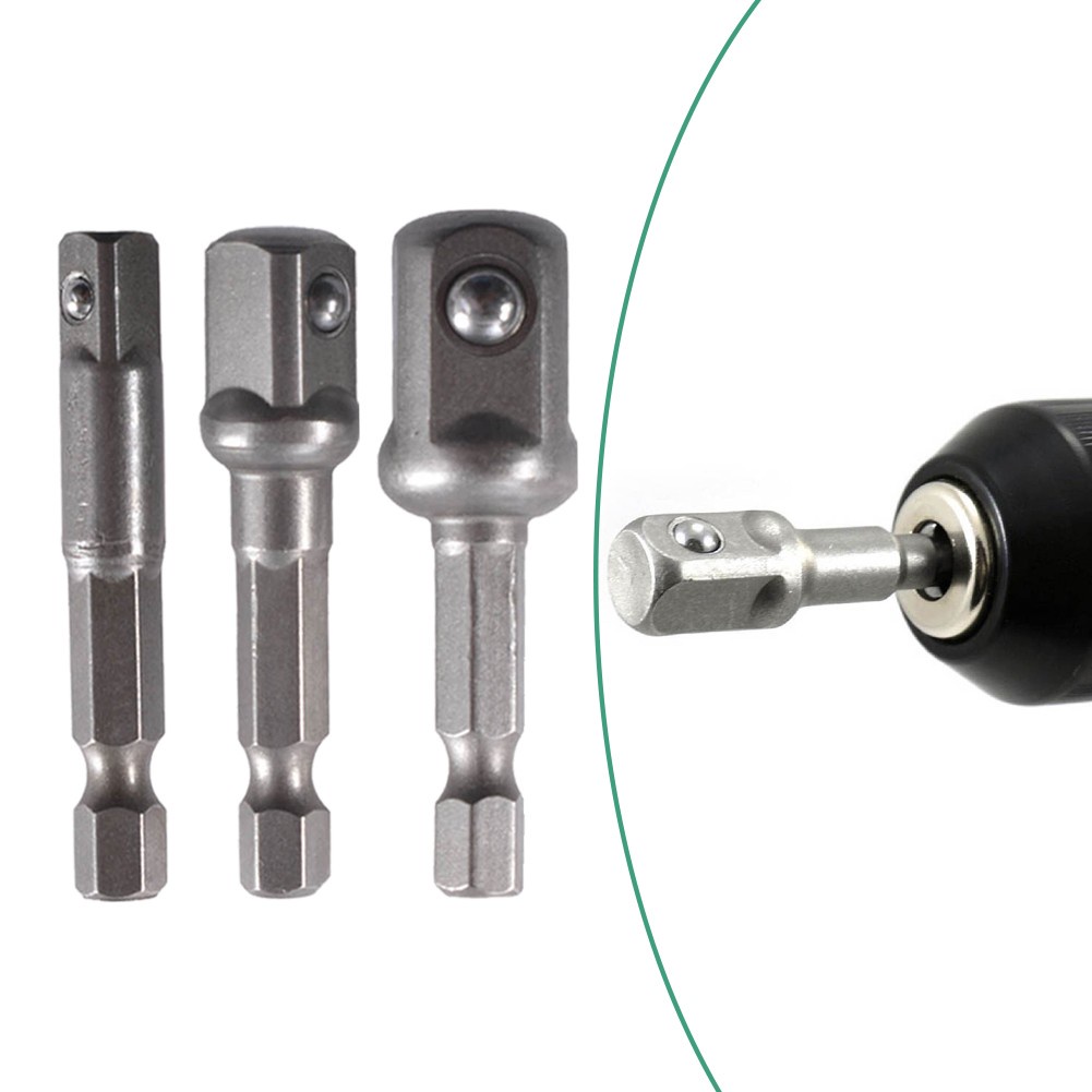 JELLYSocket Adapter Hex Shank Extension Drill Bits Bar Set สําหรับ Adapt To สําหรับประแจผลกระทบ