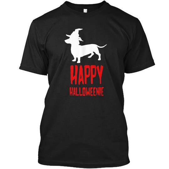 เสื้อยืดฮาโลวีน Wiener Dog Daschund