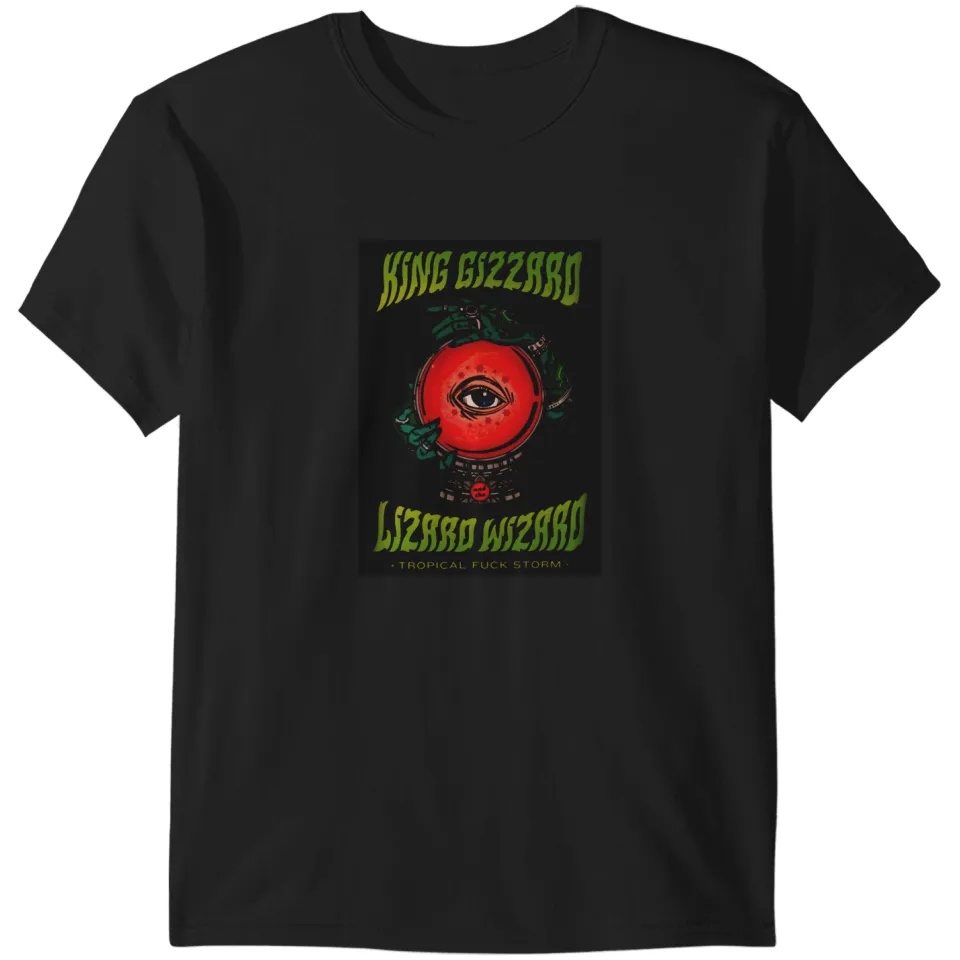 King Gizzard Tropical Fck Storm เสื้อยืด Unisex ขนาดเต็ม Xs-3Xl