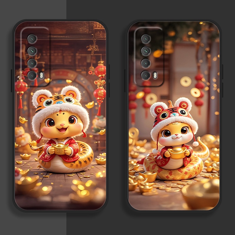 Lucky Casing for huawei honor y7/p/a,y9/s,y8p,y6/s/p,y5/p,x6a,x9a,8x/max,9/i/x,20/s,lite,YB0) เคสซิล