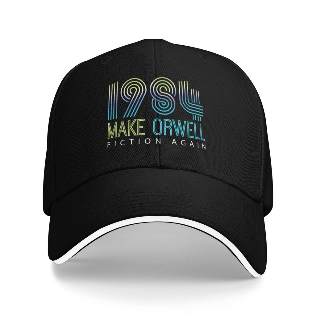 1984 ทํา Orwell Fiction Again Casual หมวกเบสบอลผ้าฝ้าย 100%