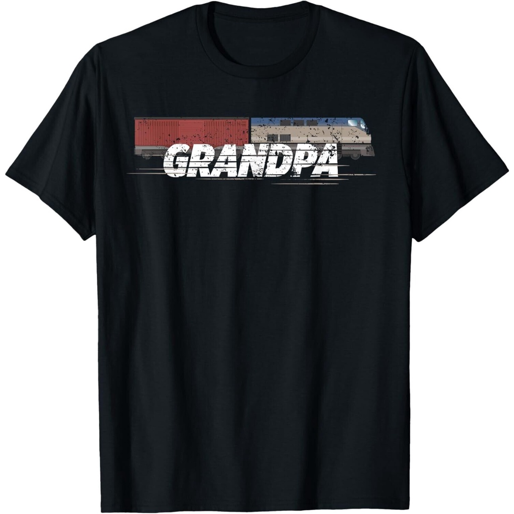 Rc Model Train Shirt Grandpa Train Boxcar Ho Scale T-Shirt