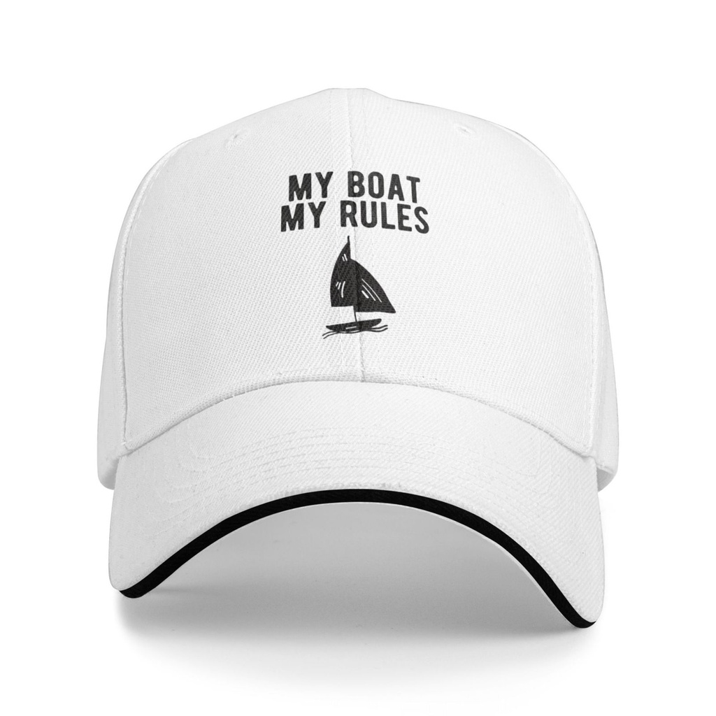 หมวกเบสบอล ดีไซน์ตามใจคุณ DIY "My Boat My Rules"