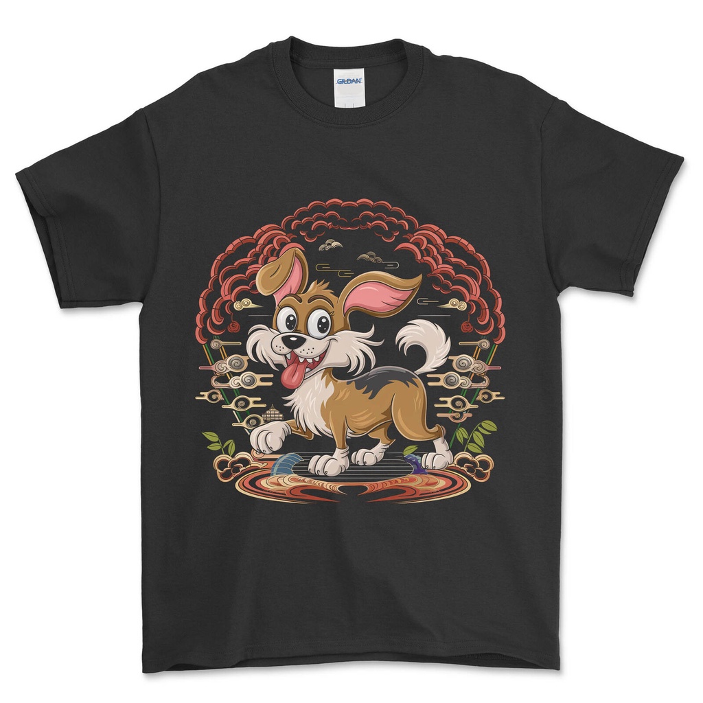 Funny Dog Lover Tee Shirts เสื้อยืด Unisex