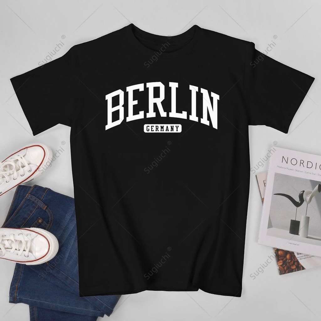 ผู้ชาย Berlin Germany College University Style TShirt Tees T เสื้อ TShirt
