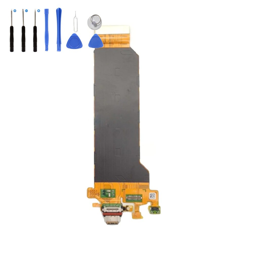 Eutoping พอร์ตชาร์จ USB สําหรับ Sony Xperia 5 II Dock Connector Charger Board Flex Cable Assembly พร