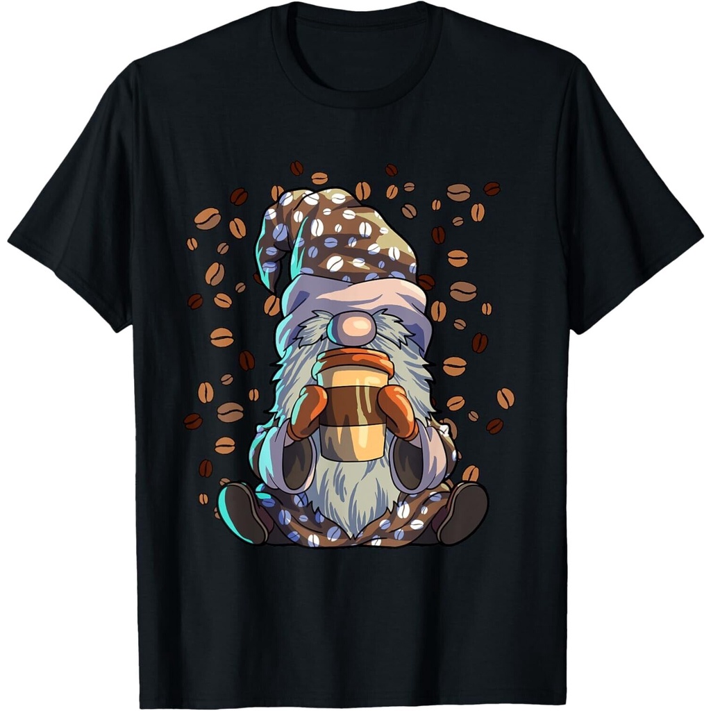 Coffee Café Coffeine Barista Gnome Lover Coffee เสื้อยืด