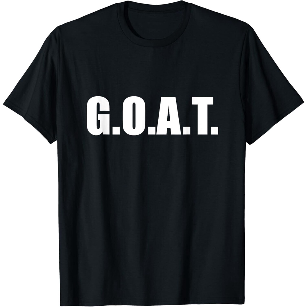 เสื้อยืด GOAT Greatest Of All Time