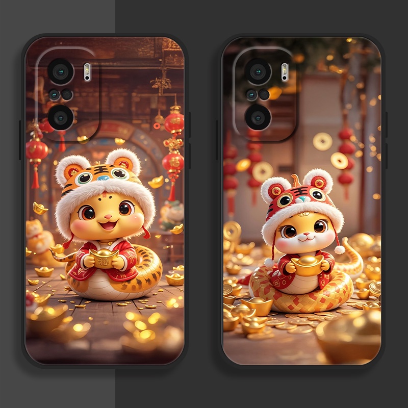 Lucky สําหรับ xiaomi poco f3/gt,f4,f5/pro,m5/s,m4/pro,m3,m2,x3/nfc/pro/gt,x4,x5,4g,5g,YB-10 ฝาครอบซิ