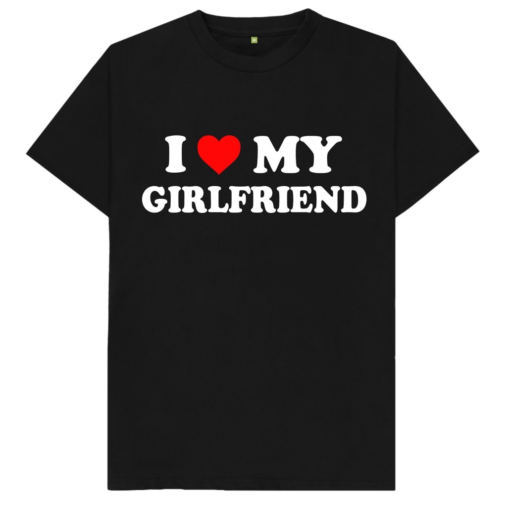 I Love Myfriend Mens Funny Lovers Joke T Shirt
