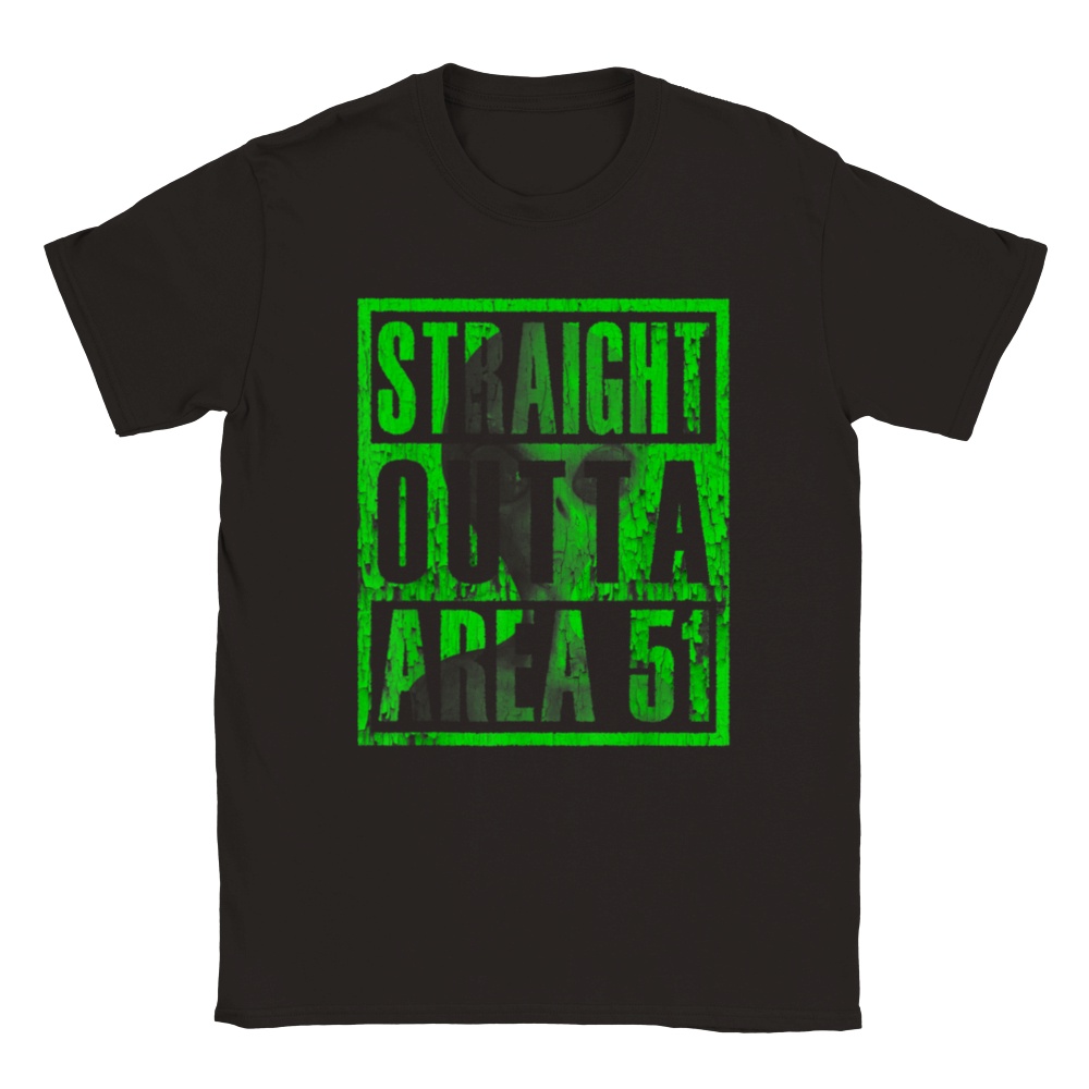 Straight Out Of Area 51 - เสื้อยืด คอกลม Unisex