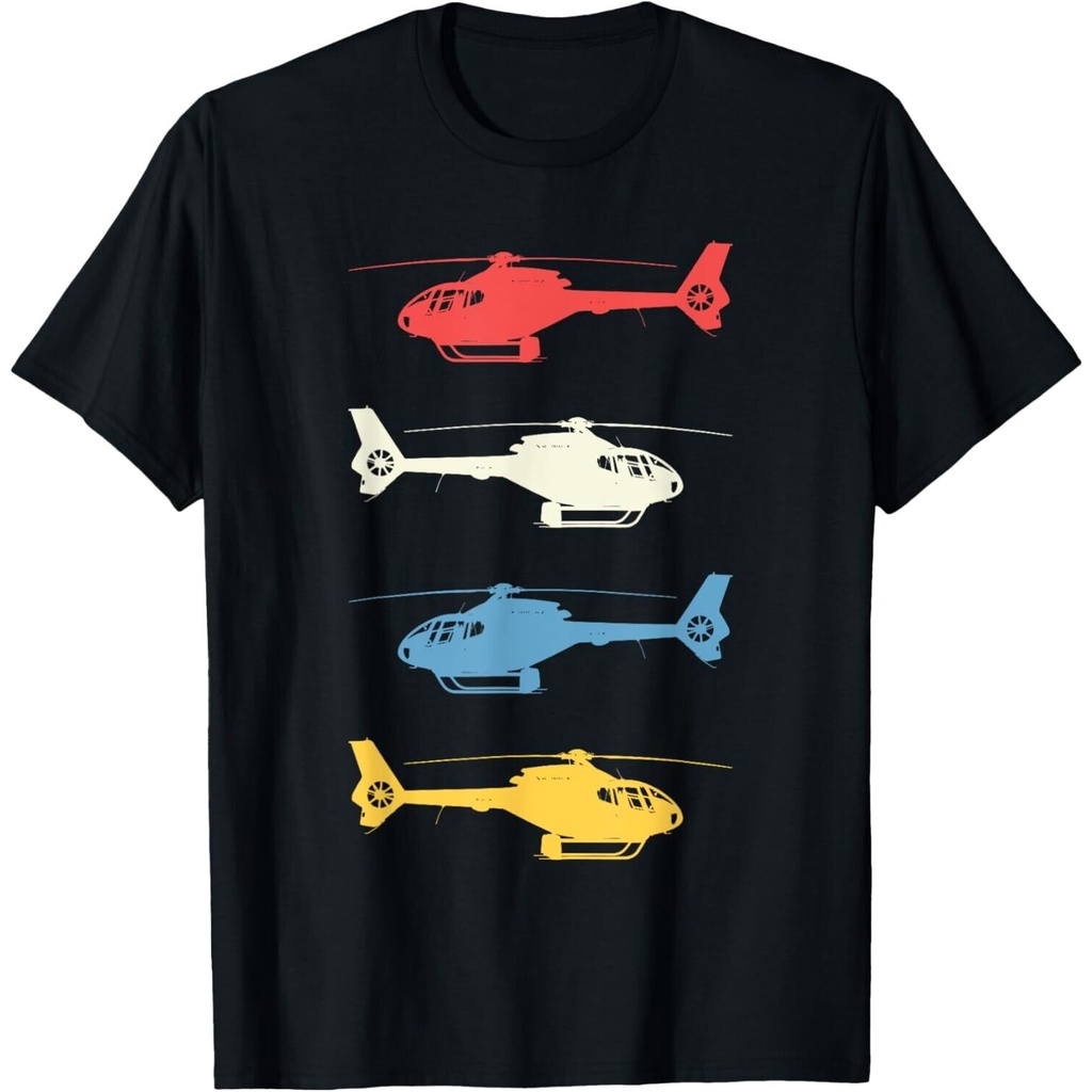 Helicopter Pilot Vintage Aviation Flying Helicopters Pilots T-Shirt