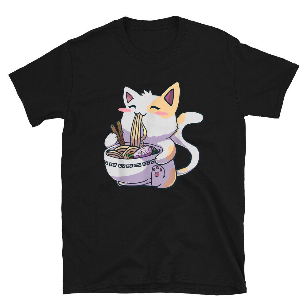 Happy Kitty น่ารัก Kawaii Otaku ญี่ปุ่น Kanji Ramen อะนิเมะ Otaku มังงะคนรักของขวัญ