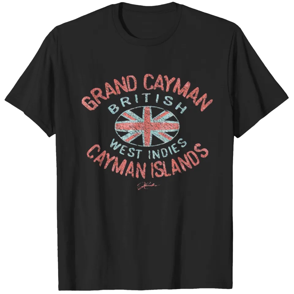 Grand Cayman, Cayman Islands West Indies เสื้อยืด Unisex Xs-3Xl