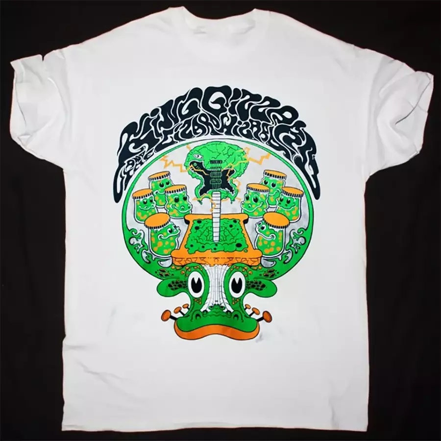 King Gizzard & The Lizard Wizard Jams Night White Shirt