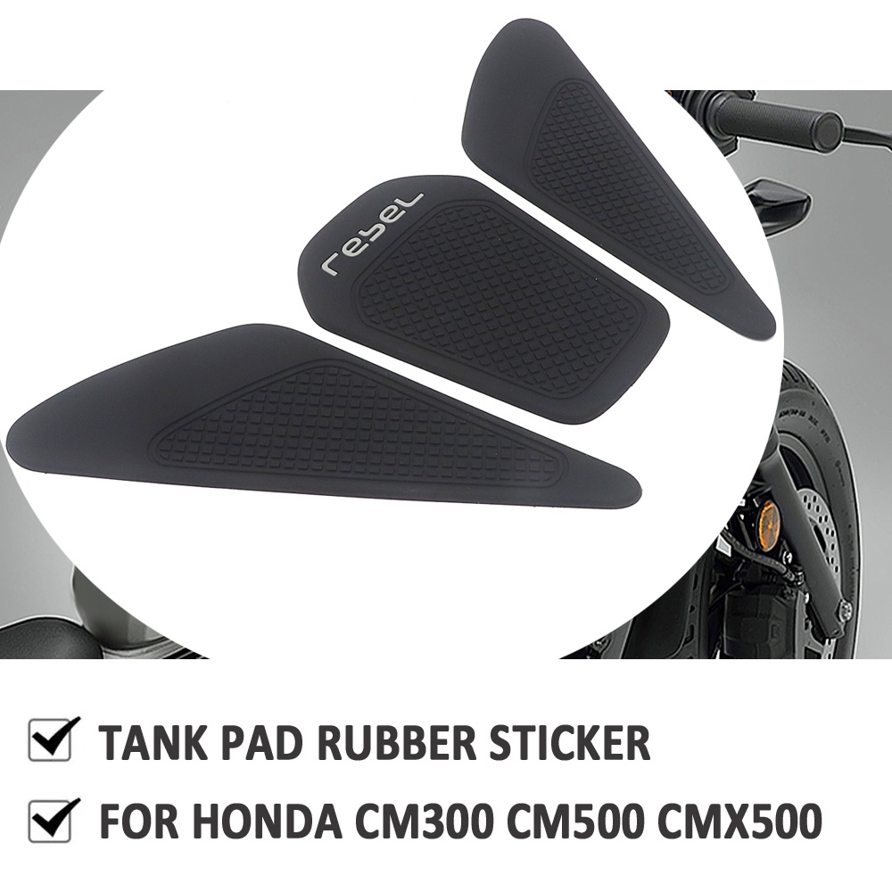 สําหรับ Honda REBEL500 REBEL300 REBEL CMX 500 300 CM500 CM300 อุปกรณ์เสริมรถจักรยานยนต์ถังแก๊สสติกเก