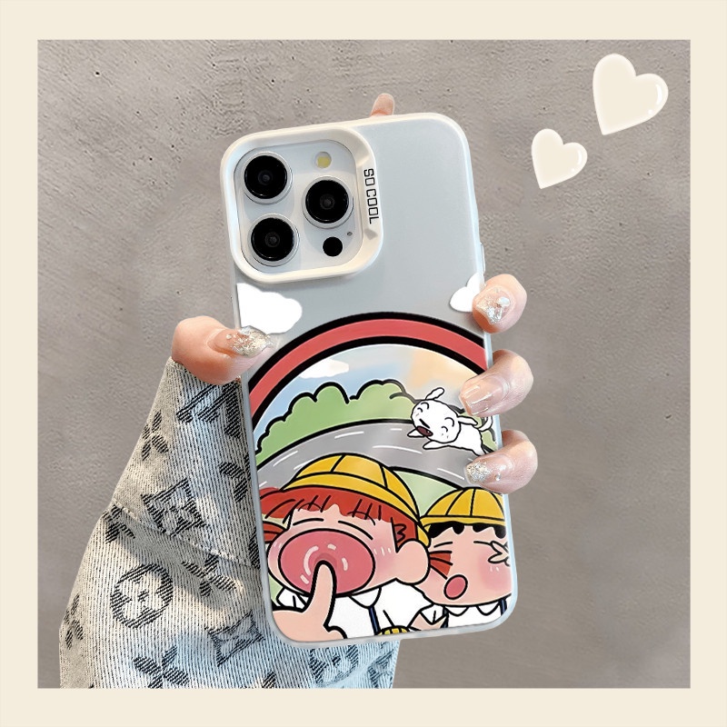 Shinchan NiniปลอกสําหรับOppo A58 A11X A5 A2 A55 A53S A57 A16 ค้นหากรณีX5 X6 X7 X8 PRO V23 11 10 PRO 