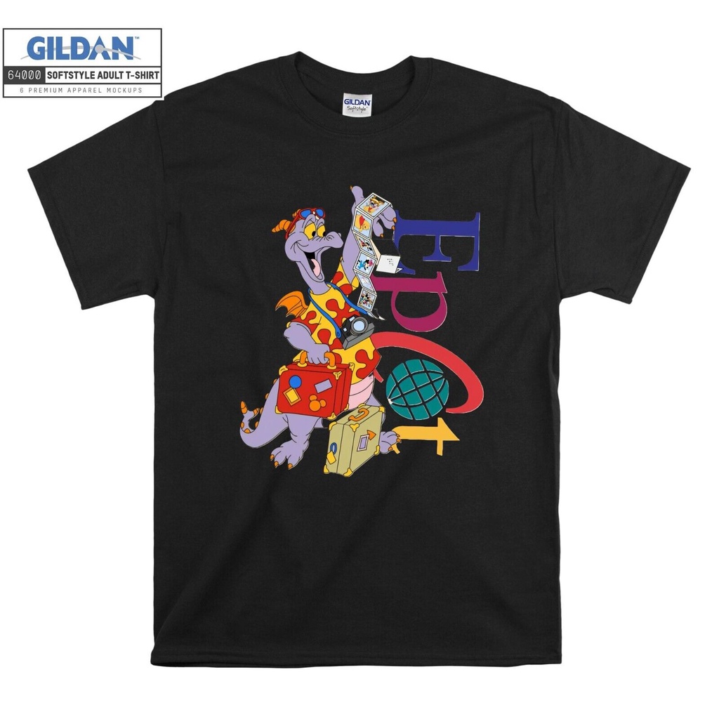 Disney Figment Epcot เสื้อยืด Hoodie T เสื้อผู้ชาย Unisex A562