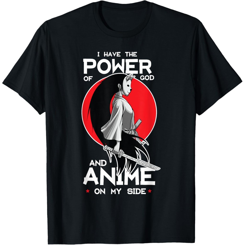 If Have To Power Of God And Anime On My Side Anime Manga Men T-Shirt