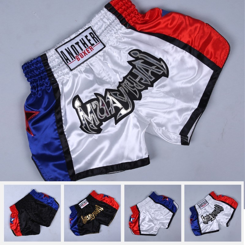 กางเกงมวยไทย ULM Anotherboxer ระบายอากาศได้ดี เหมาะสำหรับการต่อสู้ Muay Thai และ MMA