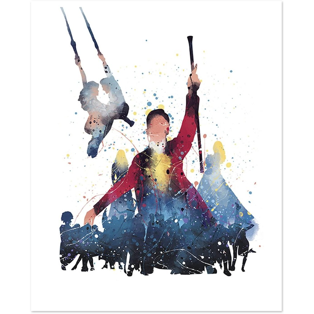 The Greatest Showman Home Decor โปสเตอร์พิมพ์ Hugh Jackman แรงบันดาลใจศิลปะ