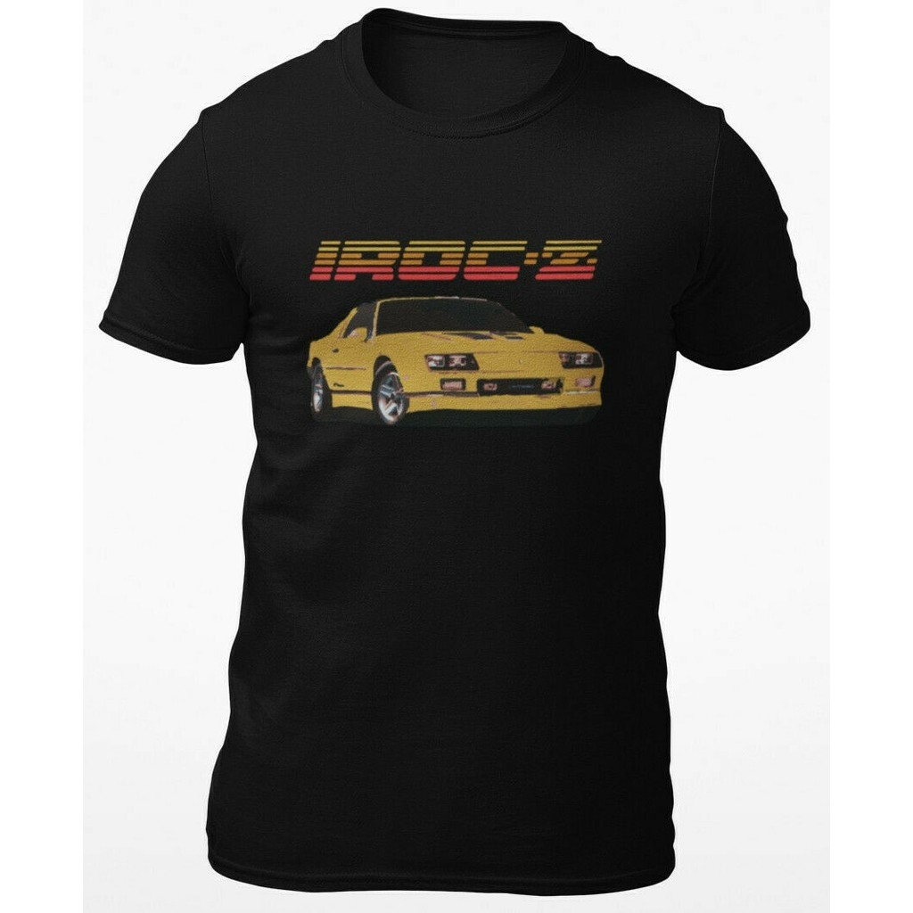 O-neck ฤดูร้อนผู้ชาย Retro สไตล์ 80s 90s กราฟิก 1980S Chevy Camaro Iroc-Z Z28 เสื้อยืด