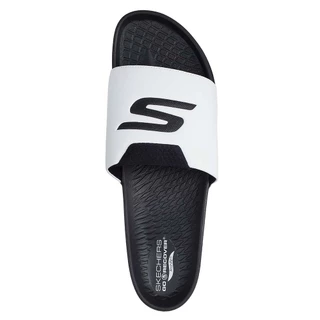 Skechers สเก็ตเชอร์ส รองเท้าแตะผู้ชาย Men Arch Fit Hyper Slide On-the-GO Sandals Shoes - 229254-WBK (latest)