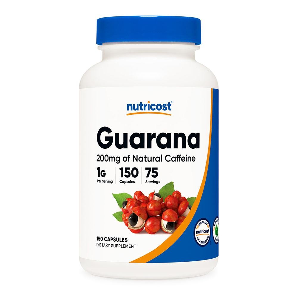 Nutricott Guarana 1g, 150 แคปซูล, 1 ขวด
