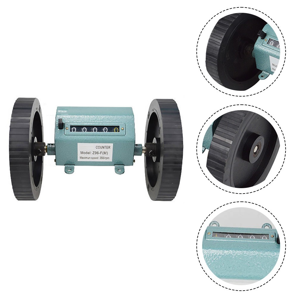 Bestshe1.th❤️เคาน์เตอร์เครื่องสิ่งทอโดยกลิ้ง, เคาน์เตอร์มิเตอร์, 5 หลัก, สําหรับ Z96-ฉ, 1-9999.9ม