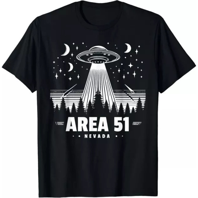 Area 51 Nevada Ufo Alien Storm Area 51 ของขวัญเสื้อยืดบุรุษใหม่ล่าสุด