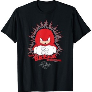 เสื้อยืด Sonic the Hedgehog 3 - Knuckles เหมาะสำหรับแฟนเกม