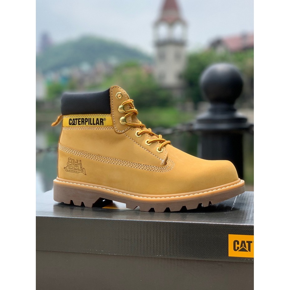 Original Caterpillar FOOTWEAR Men Work รองเท้าหนังวัวแท้ WB1237 812 195 3