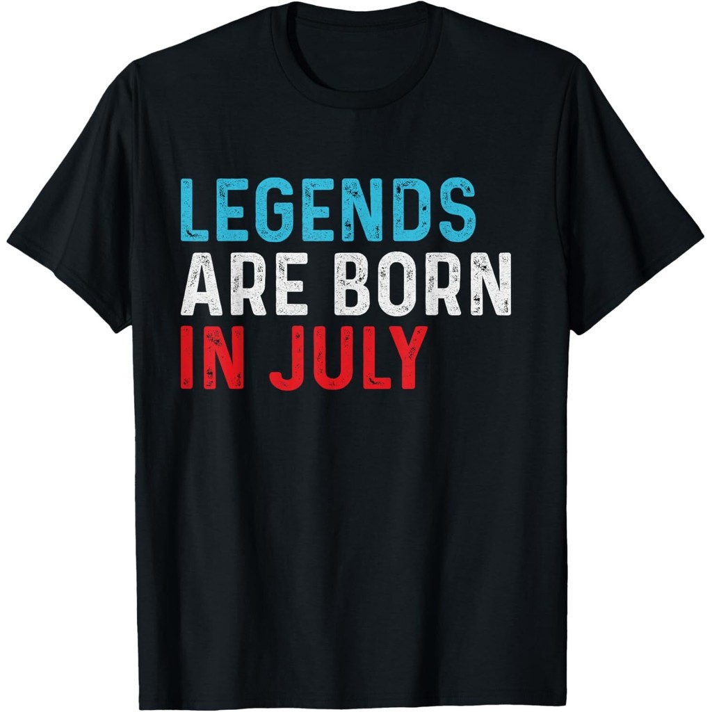 Vintage 4Th Of July Legends Are Born In July Men T-Shirt Mans
