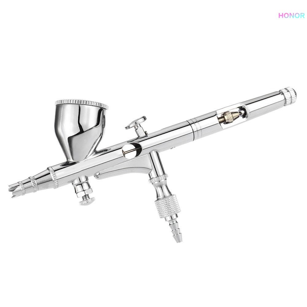 KKmoon Professional Gravity Feed Airbrush ชุดสําหรับภาพวาดศิลปะ Tattoo Paint Hobby Spray รุ่น Air Br