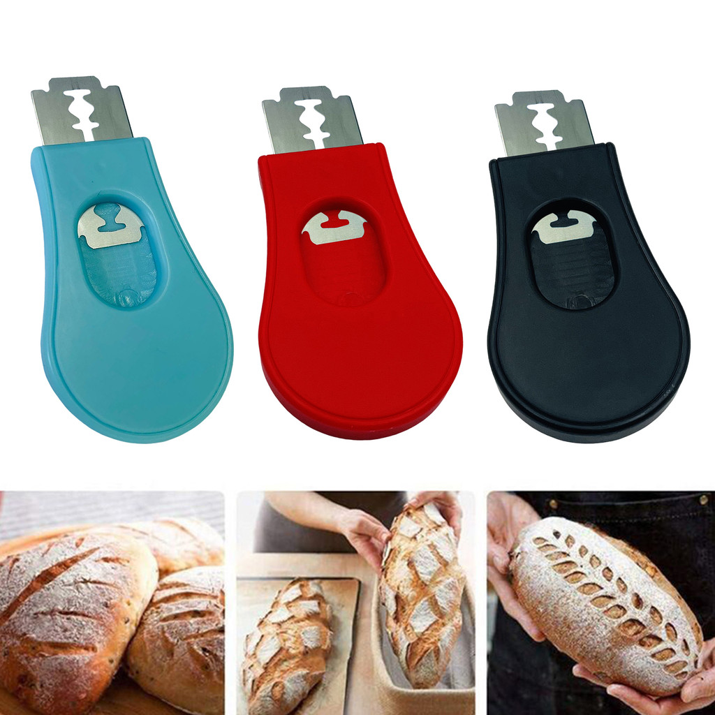 Gzmj เครื่องตัดขนมปังสารสกัดจาก ic ขนมปัง Lame Sharp ใบมีด Sourdough Scorring เครื่องมือสําหรับ Home Kitchen Bakery