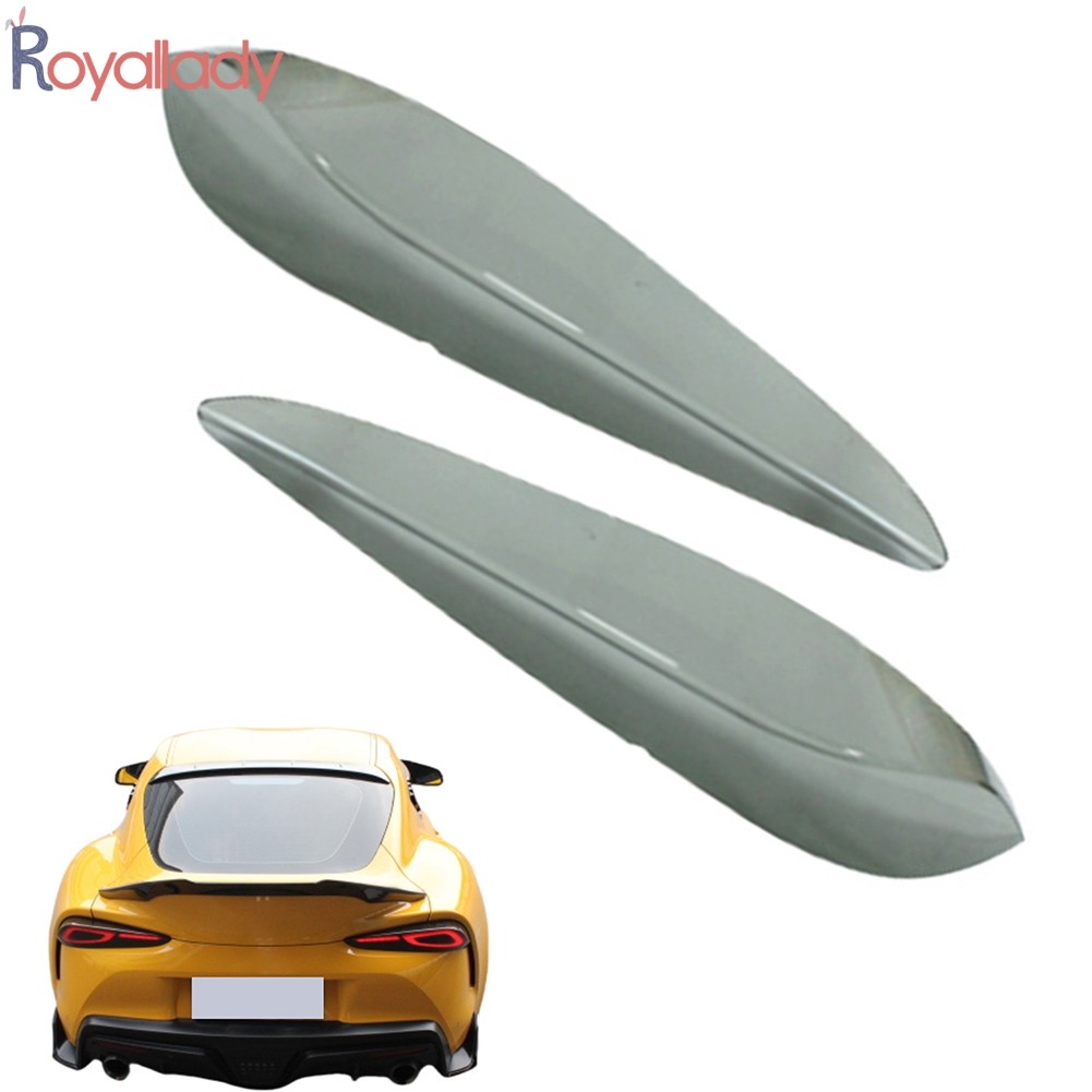 [มาใหม่] สําหรับ Toyota สําหรับ Supra A90 A91 MK5 2019-2024 ฝาครอบไฟท้ายด้านหลังรมควัน ABS