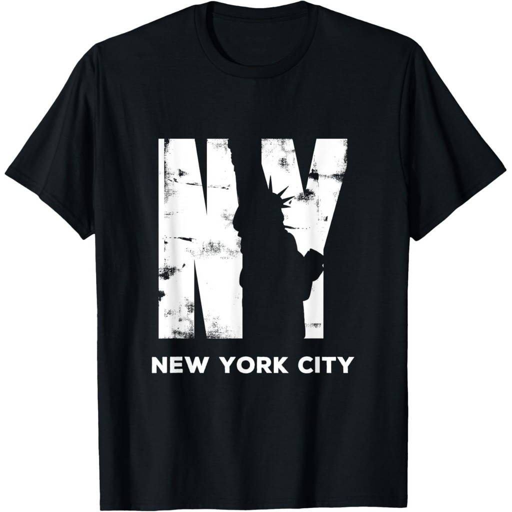เสื้อยืด Vintage New York City Nyc Statue Of Liberty