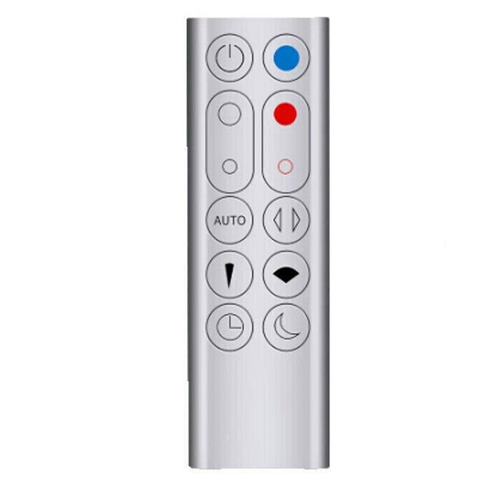 Hot+Cool พัดลมเครื่องฟอกอากาศรีโมทคอนโทรลสําหรับ Dyson HP02 และ HP03 สีเงิน
