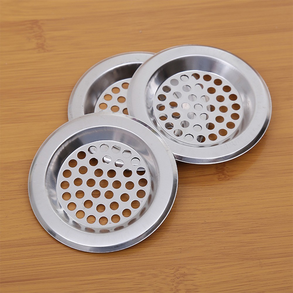 [ขายร้อน] STEEL PLUG STRAINER Bath/Bathroom Sink Shower Drain Filter Cover Hair Catcher UK❤ - รูปที่ 6