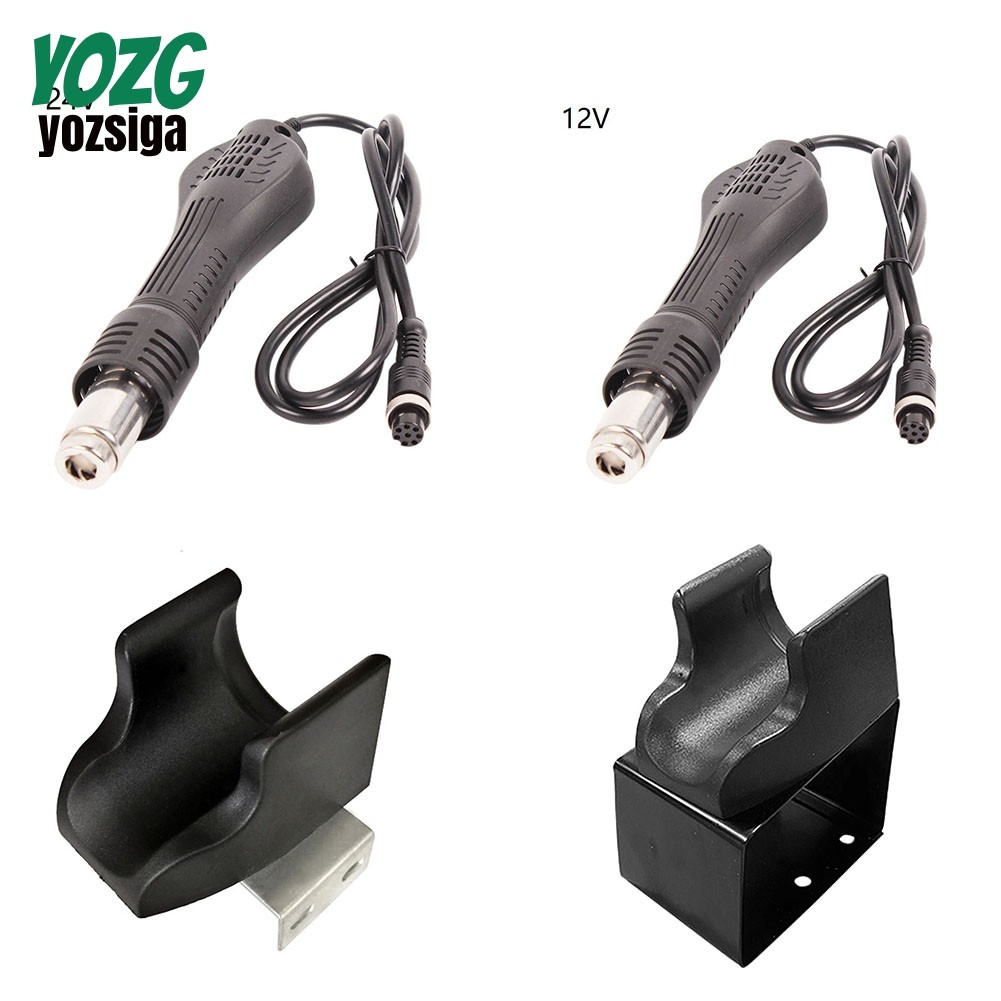โต๊ะเชื่อม 24V12V เปลี่ยนที่จับสําหรับเครื่องมือซ่อมแซมสถานีบัดกรี 858A 858D