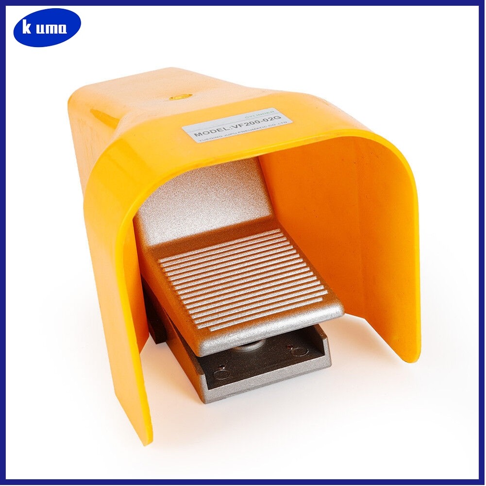 XK 4F210-08G วาล์วเท้าเหยียบนิวเมติก 5 Wa