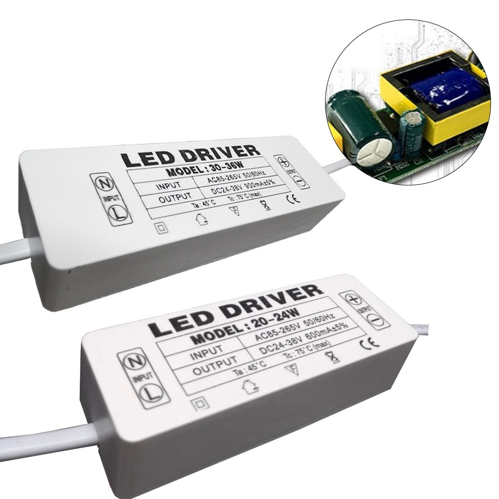 Bestshe1.th❤️อะแดปเตอร์ไฟไดร์เวอร์ LED 20W/30W สําหรับดาวน์ไลท์ไฟเพดานและโคมไฟทั้งหมด