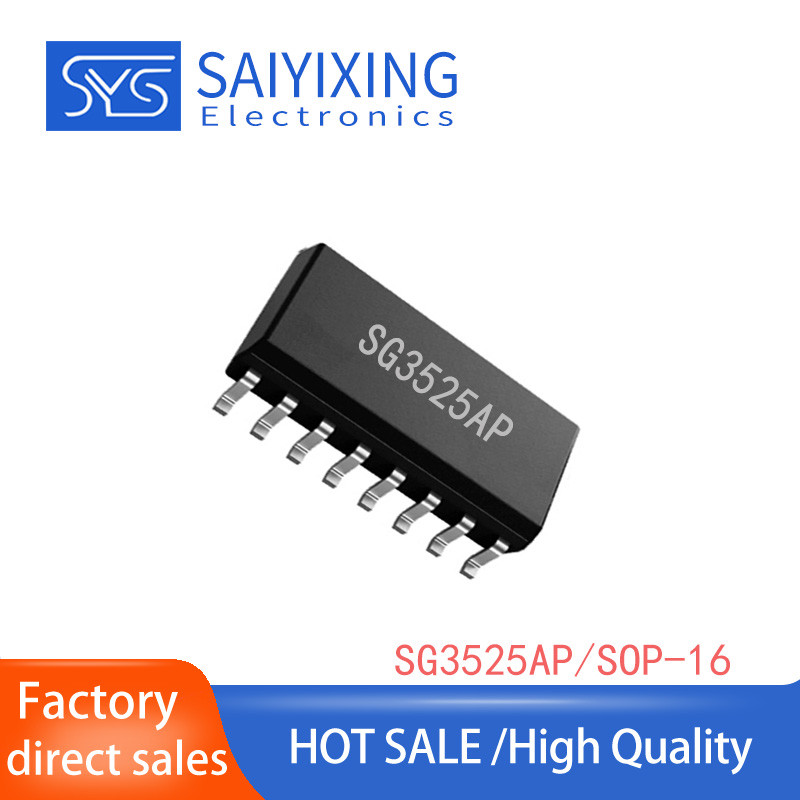 10PCS SG3525 SG3525AP SG3525AP013TR บรรจุภัณฑ์ SOIC-16 การจัดการพลังงานแรงดันไฟฟ้า IC