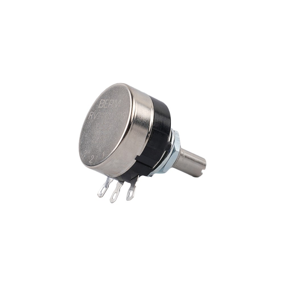 SWTDRM HotRotary Taper Carbon Potentiometer พร้อมเส้นผ่านศูนย์กลางพร้อมลูกบิด RV24YN 20S B502 5K Ohm