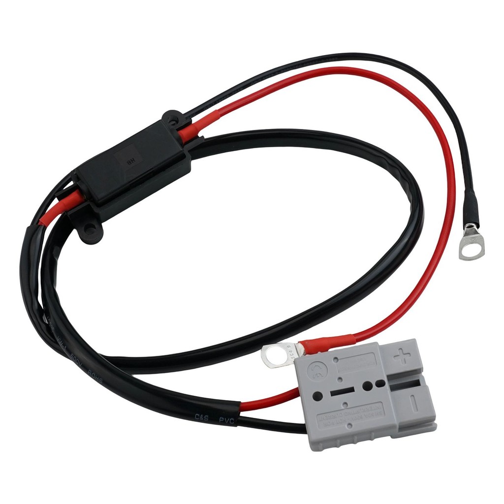 <FAIRLAND-TH> 50A สําหรับ Anderson Connector Battery Quick Connect/Disonnect Connector Cable Kit